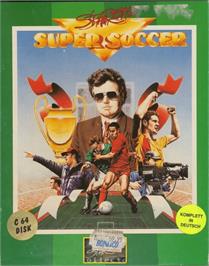 Box cover for Starbyte Super Soccer / Starbyte Supersoccer on the Commodore 64.